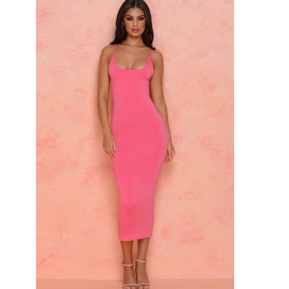 COPY - Oh Polly Catch feels double layer midi dress